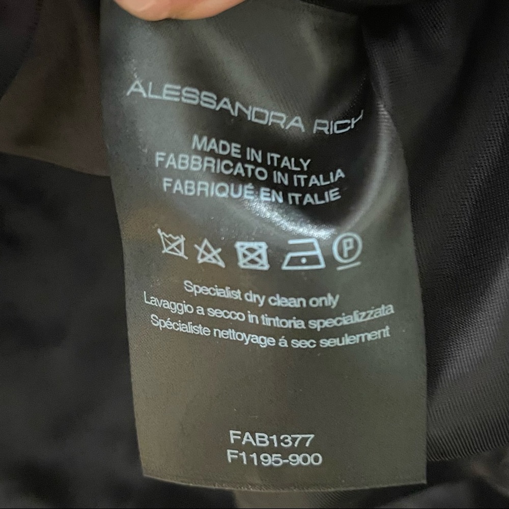 ALEXANDRA RICH Off Shoulder Raffle Dress - Picture 3 of 3